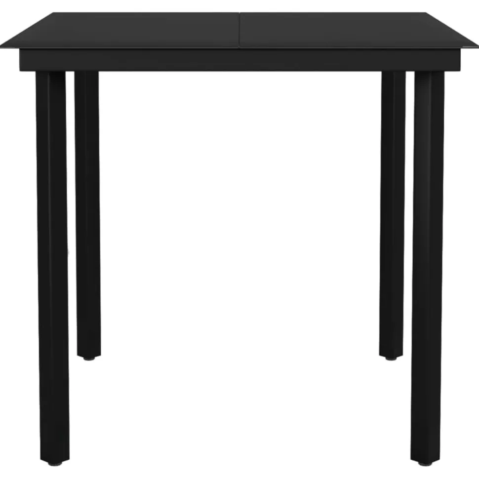 Puutarhan ruokailuryhmä 80 cm, harmaa, 3 osaa
