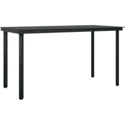 Puutarhan ruokailuryhmä 80 cm, harmaa, 3 osaa