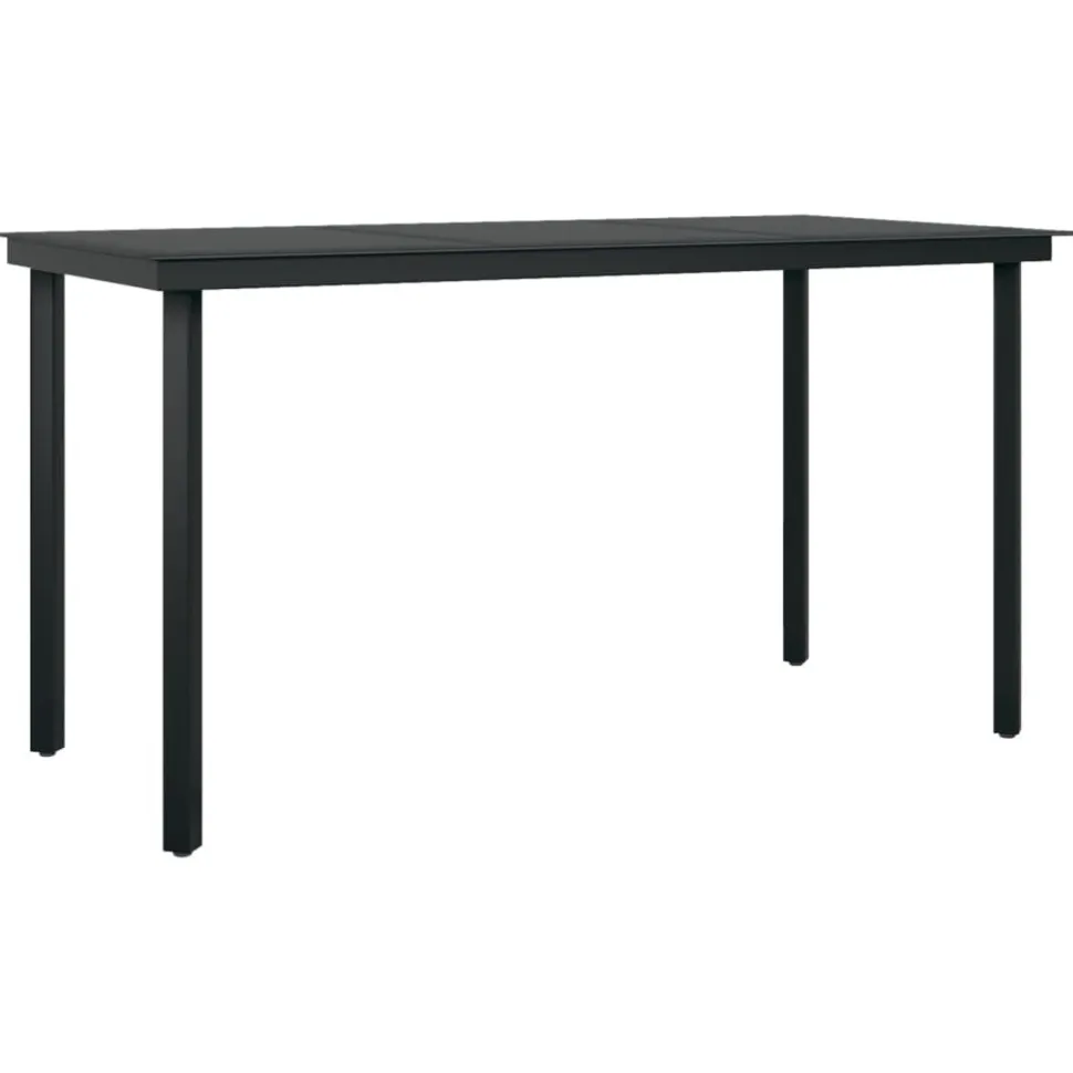 Puutarhan ruokailuryhmä 80 cm, harmaa, 3 osaa