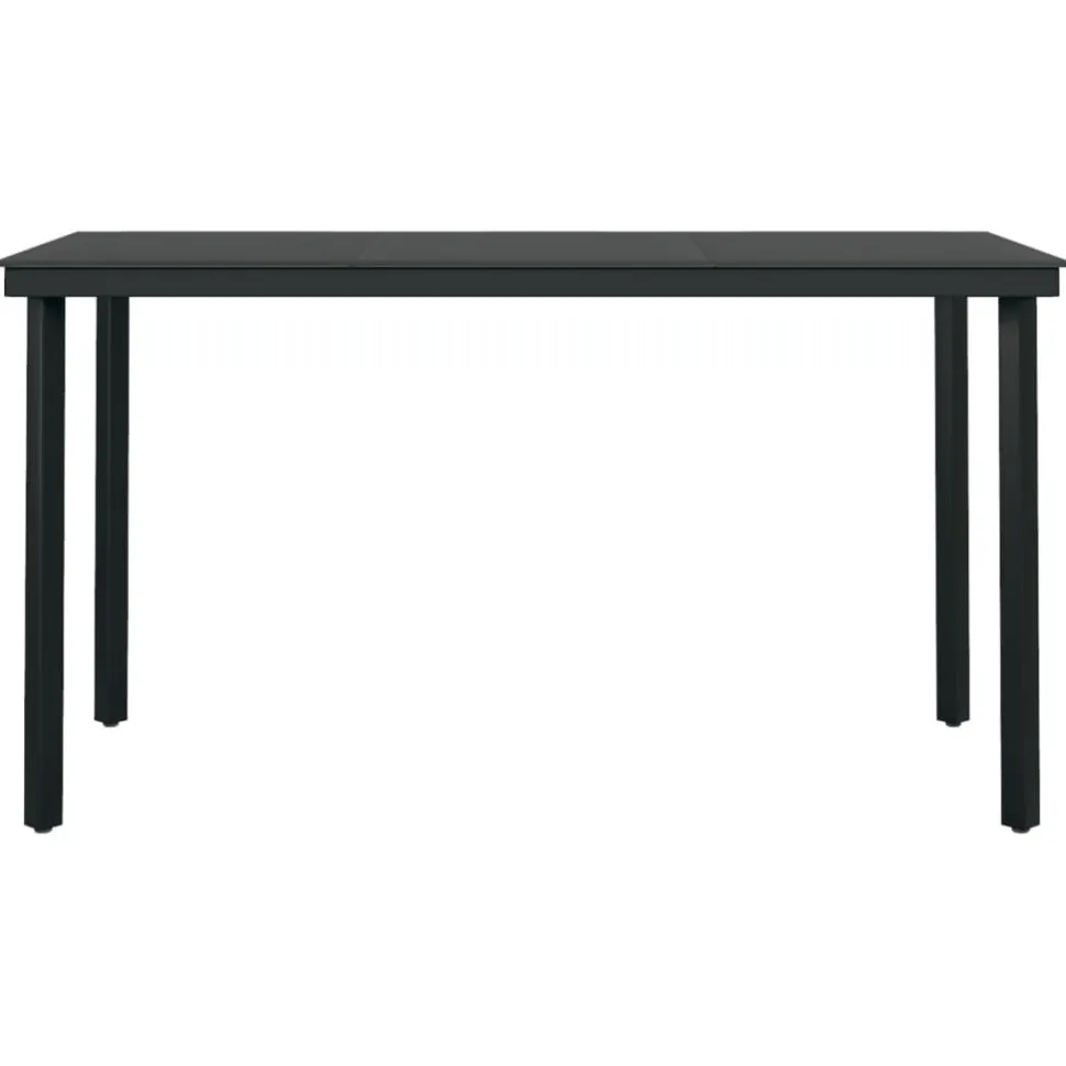 Puutarhan ruokailuryhmä 80 cm, harmaa, 3 osaa