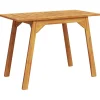 Puutarhan ruokapöytä 110x56x75 cm täysi akasiapuu (66372)
