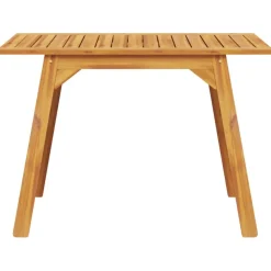 Puutarhan ruokapöytä 110x56x75 cm täysi akasiapuu (66372)