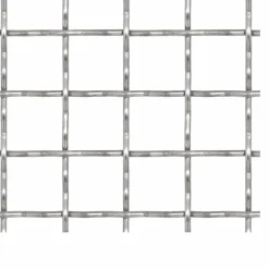 Puutarhan verkkoaita ruostumaton teräs 100x85cm 21x21x2.5mm