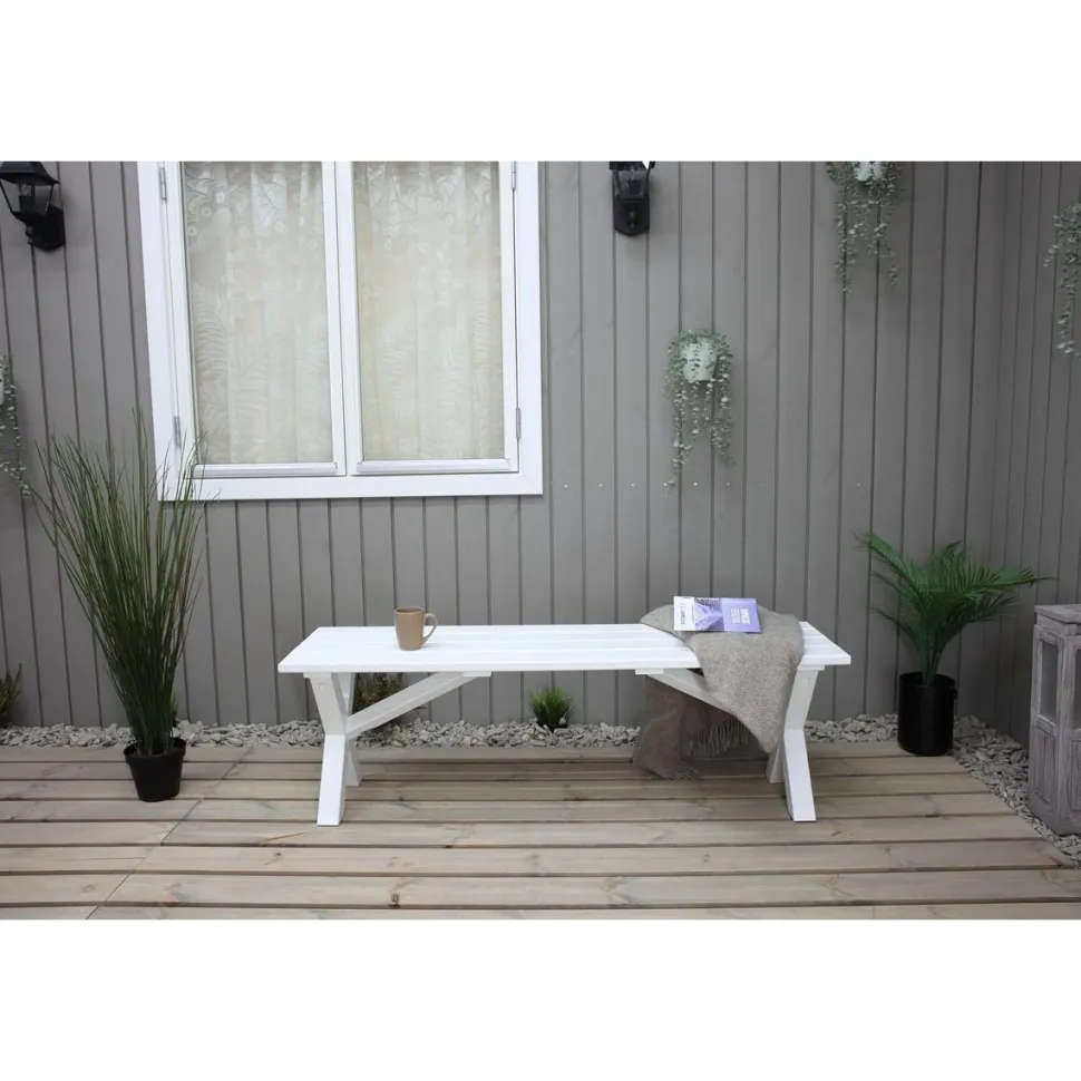 Puutarhapenkki Baltic Garden Scottsdale 140cm er värejä