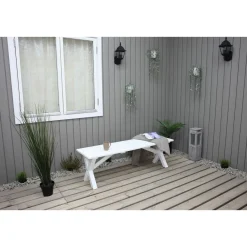 Puutarhapenkki Baltic Garden Scottsdale 140cm er värejä