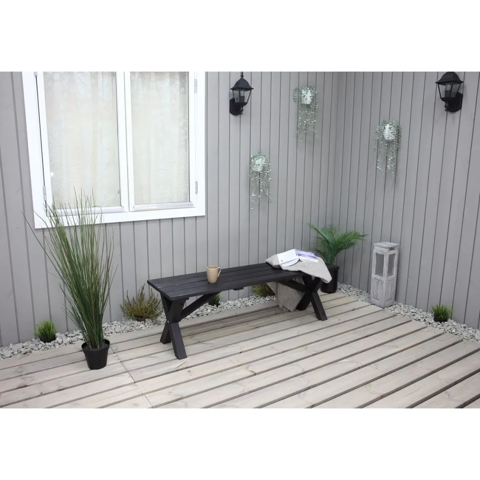 Puutarhapenkki Baltic Garden Scottsdale 140cm er värejä
