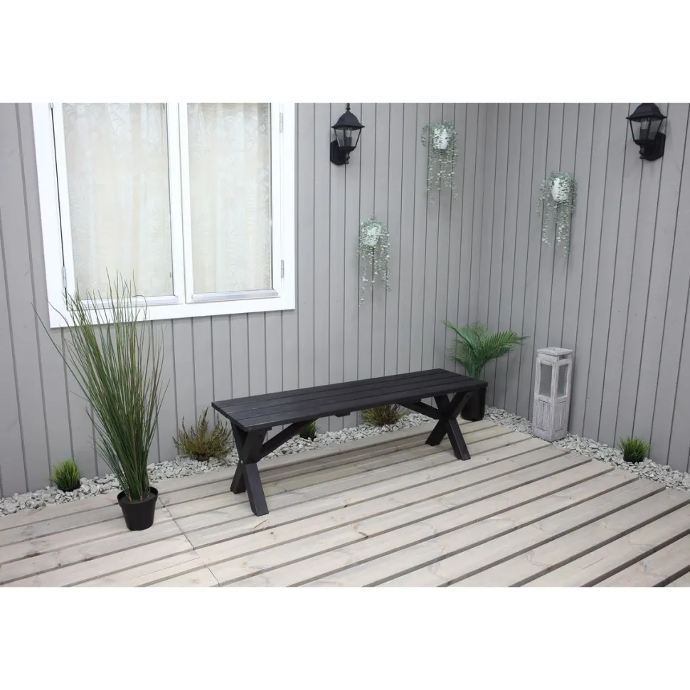 Puutarhapenkki Baltic Garden Scottsdale 140cm er värejä