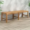 Puutarhapenkki 150 cm, tiikki