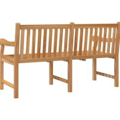 Puutarhapenkki 150 cm, tiikki, ruskea