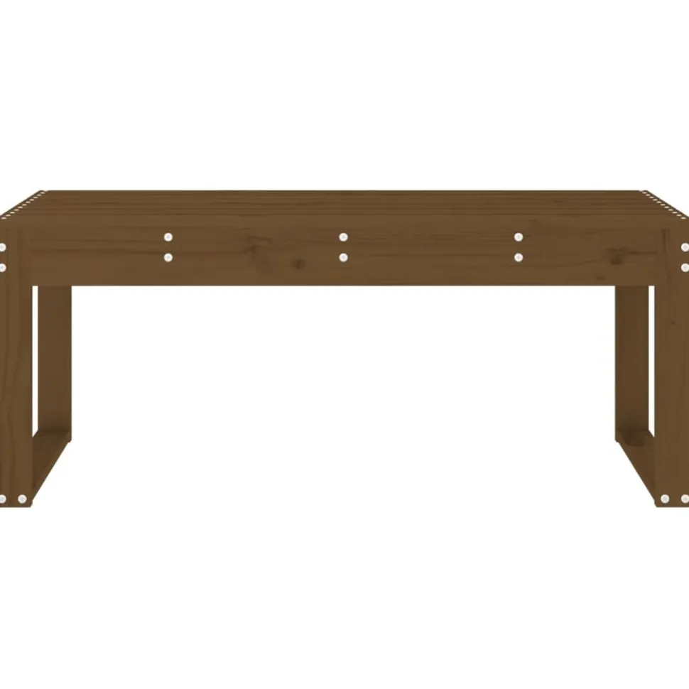 Puutarhapenkki hunajanruskea 110x38x45 cm, mänty