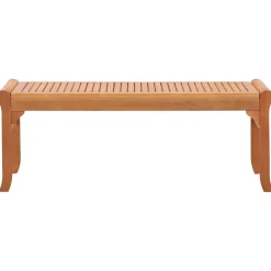 puutarhapenkki Kahden istuttava 120 cm täysi eukalyptuspuu (47290)