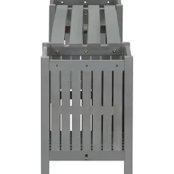 Puutarhapenkki 2 kukkalaatikolla 150 cm