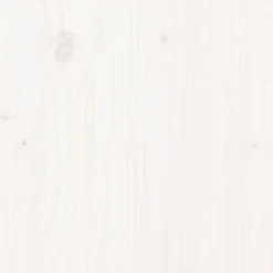 Puutarhapenkki valkoinen 108x35x45 cm, mänty