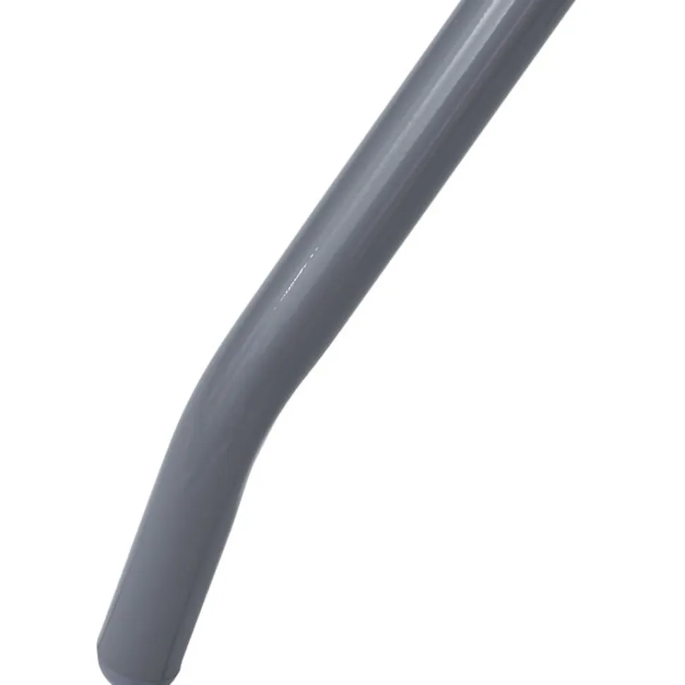 Puutarhapöytä vaaleanharmaa 80 cm teräs ja lasi
