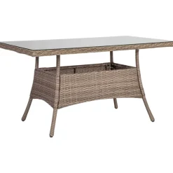 Puutarharyhmä Home4You TOSCANA, 6 tuolia, beige