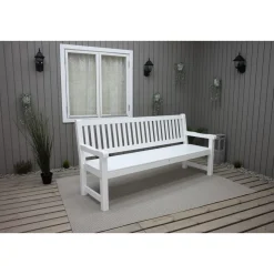Puutarhasohva Baltic Garden Brooklyn 190cm mustaa