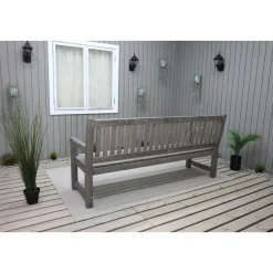 Puutarhasohva Baltic Garden Brooklyn 190cm mustaa