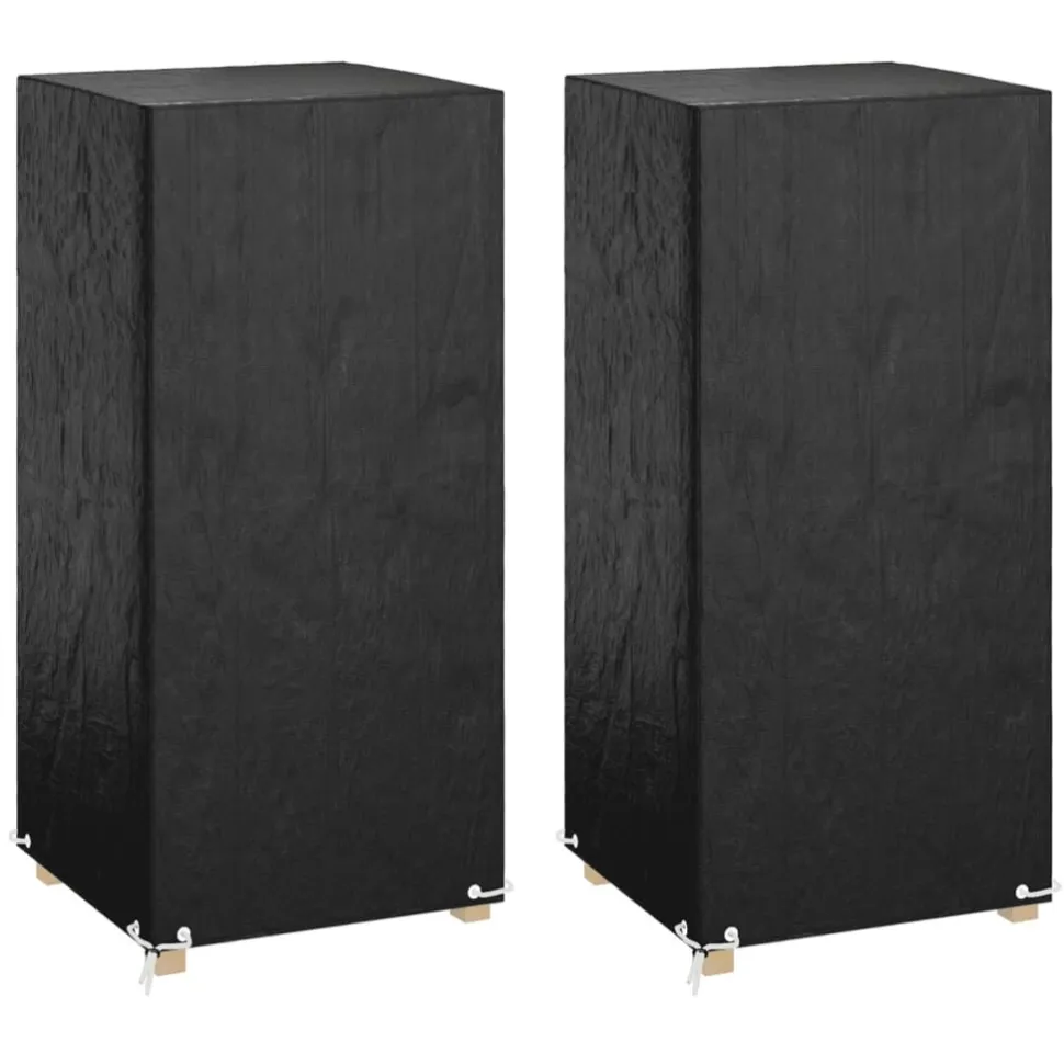 Puutarhatuolisuojat 8 purjerengasta 75x70x140 cm polyeteeni