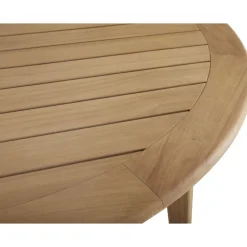 Pyöreä ruokapöytä ulos Brafab Lilja, Ø120cm, tiikki