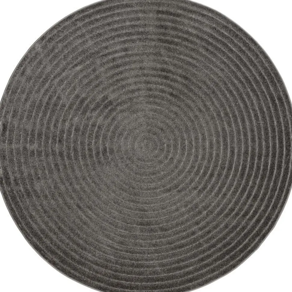 Pyöreä matto Benina Hawaii Circle, sisä- ja ulkokäyttöön, Ø200cm, pellava