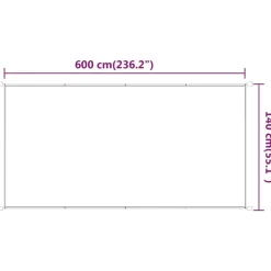 Pystymarkiisi 60-180 x 600-1200cm, Oxford-kangas, eri kokoja ja värejä