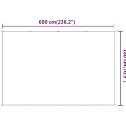 Pystymarkiisi 60-180 x 600-1200cm, Oxford-kangas, eri kokoja ja värejä