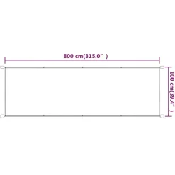 Pystymarkiisi 60-180 x 600-1200cm, Oxford-kangas, eri kokoja ja värejä