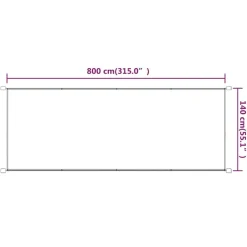 Pystymarkiisi 60-180 x 600-1200cm, Oxford-kangas, eri kokoja ja värejä