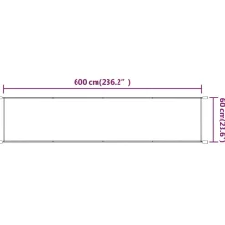 Pystymarkiisi 60-180 x 600-1200cm, Oxford-kangas, eri kokoja ja värejä