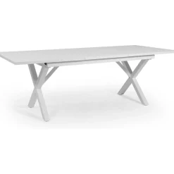 Pöytä Hillmond jatkettava 100x160/220cm valkoinen