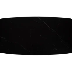 Pöytä Home4You BEIDA 180x90xK75 cm, musta