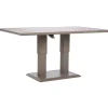 Pöytä Home4You MARENDA 150x90xK2-75 cm, harmahtava, beige