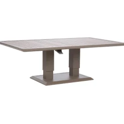 Pöytä Home4You MARENDA 150x90xK2-75 cm, harmahtava, beige
