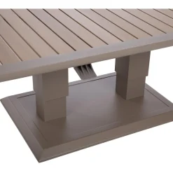 Pöytä Home4You MARENDA 150x90xK2-75 cm, harmahtava, beige
