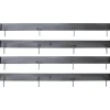 Rajausreuna Jabo Odla, 1500x180x2.5mm Corten-teräs, 4kpl
