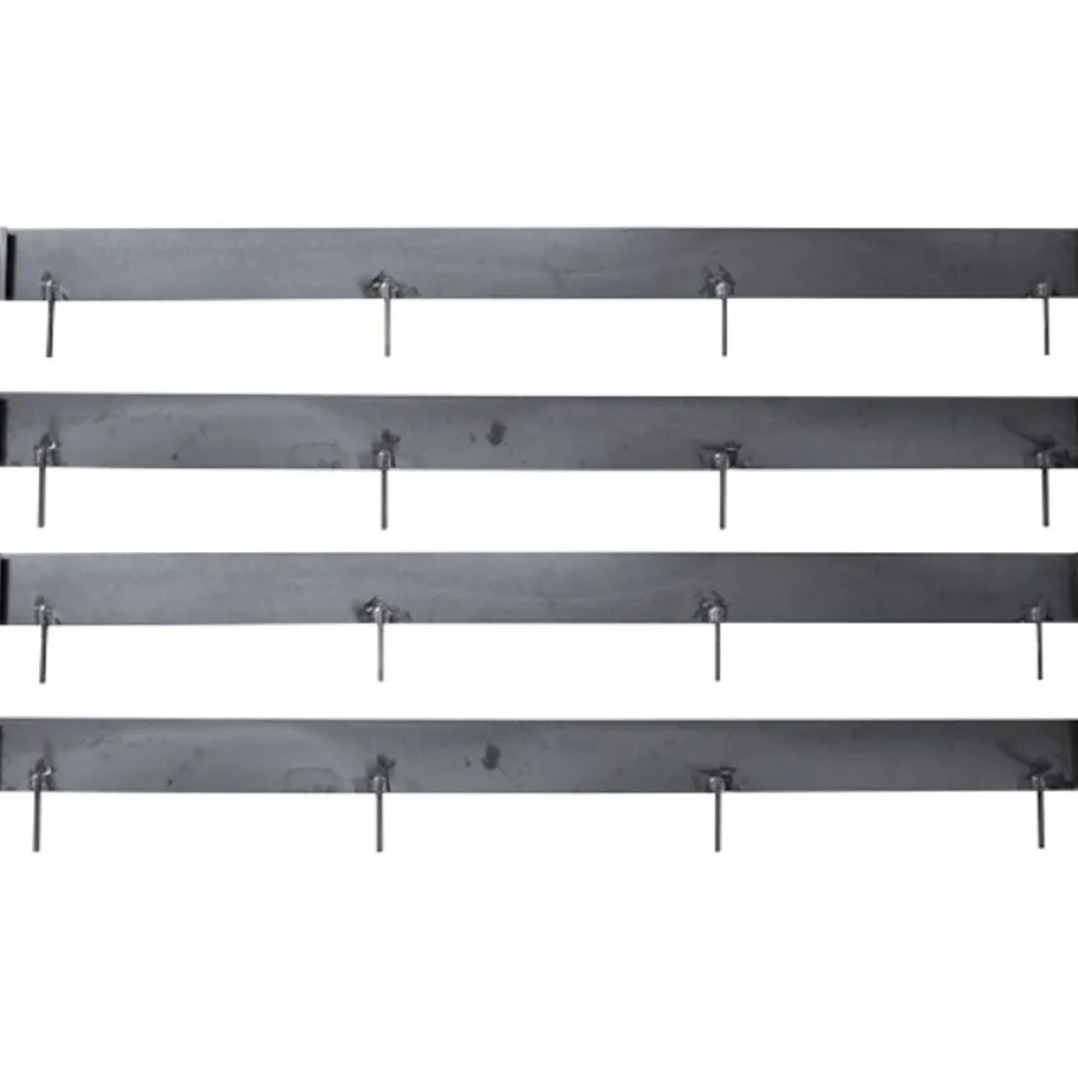 Rajausreuna Jabo Odla, 1500x180x2.5mm Corten-teräs, 4kpl
