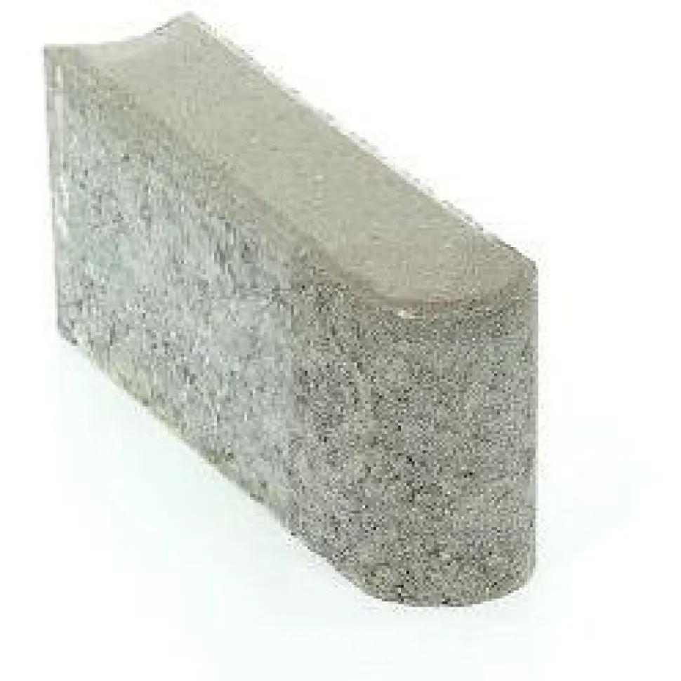 Reunakivi Rudus 250x80x140 mm sileä harmaa