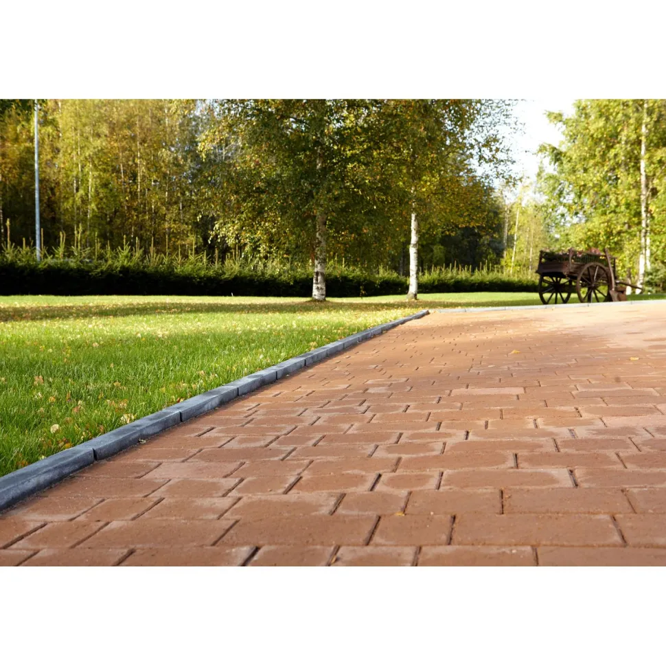 Reunalista 500x120x80 mm musta/grafiitti