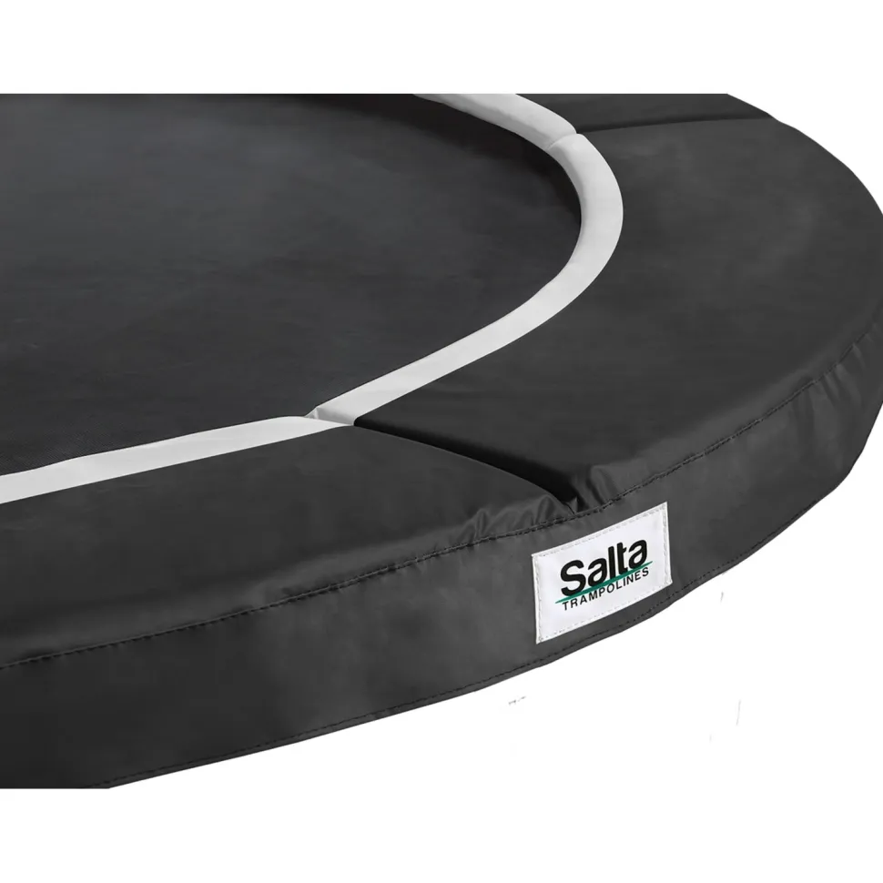 Reunasuojus trampoliiniin Salta Ø427cm, musta