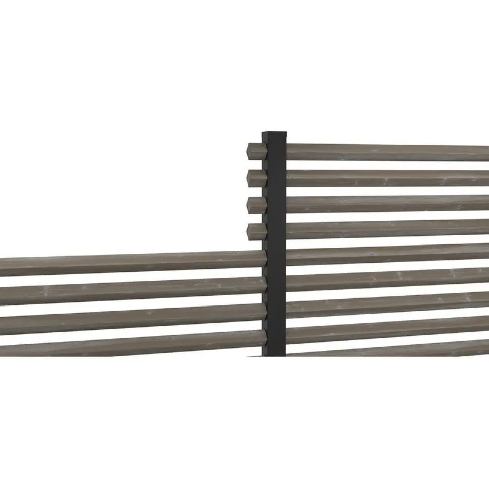 Rima Jabo Öckerö Linax 1490x45x45mm, harmaa, 6kpl