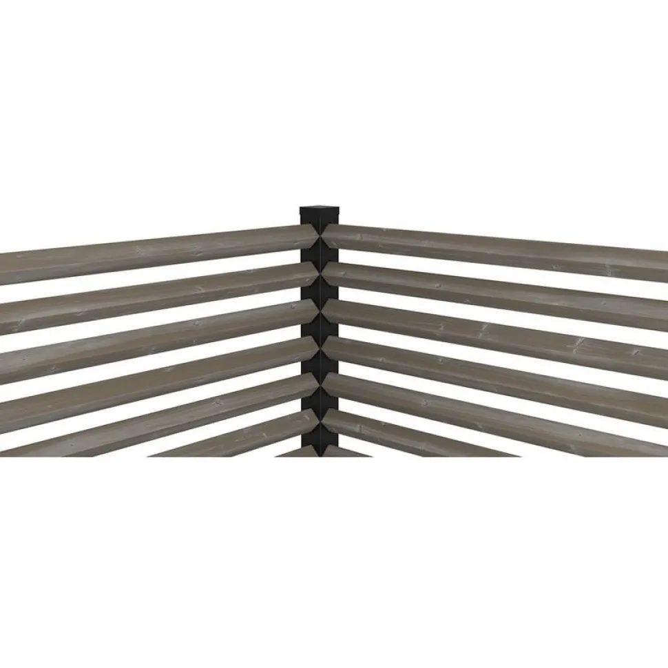 Rima Jabo Öckerö Linax 1490x45x45mm, harmaa, 6kpl