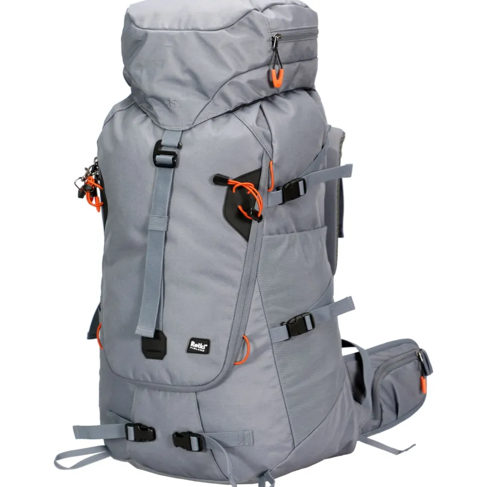 Rinkka Retki 45L Muonio, harmaa