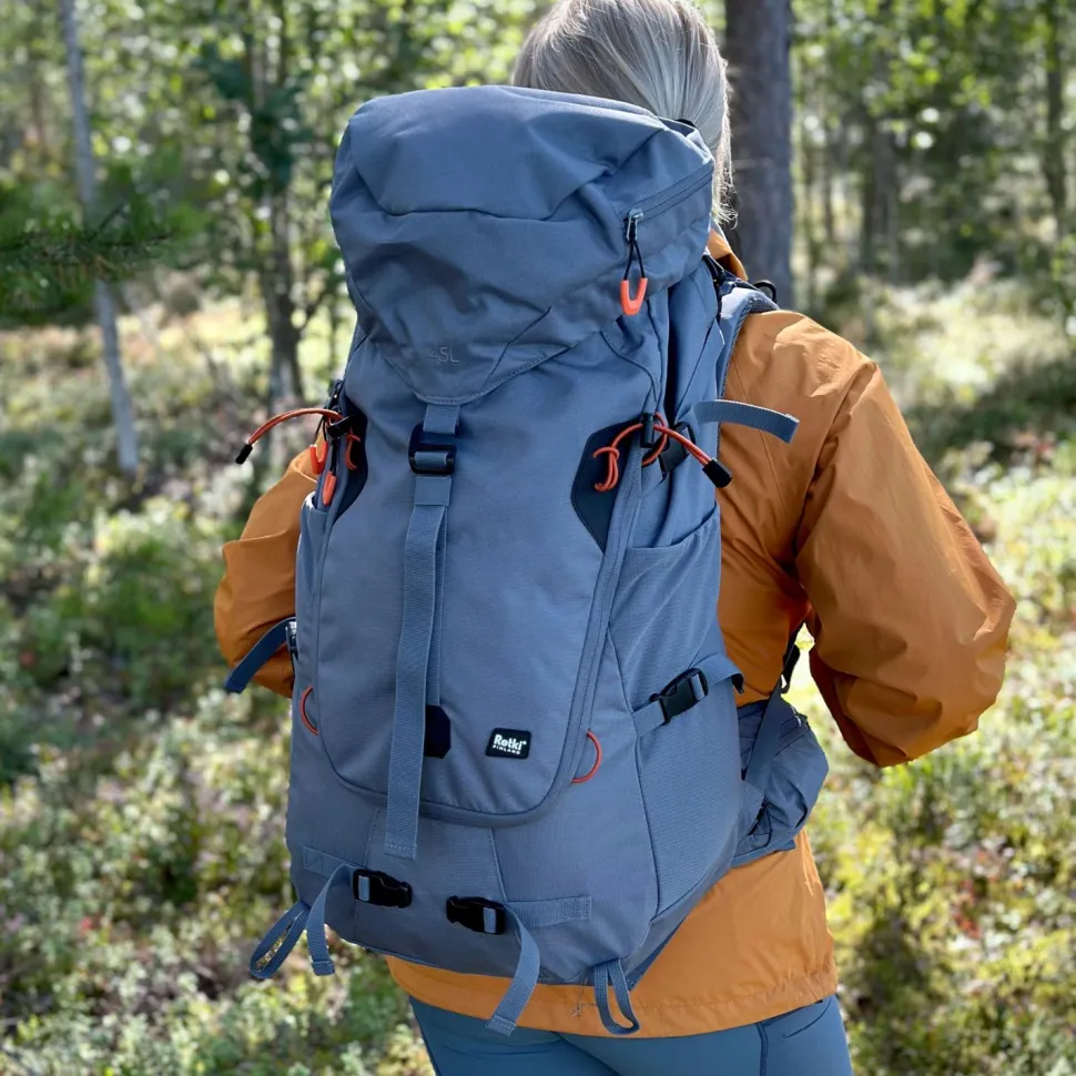 Rinkka Retki 45L Muonio, harmaa