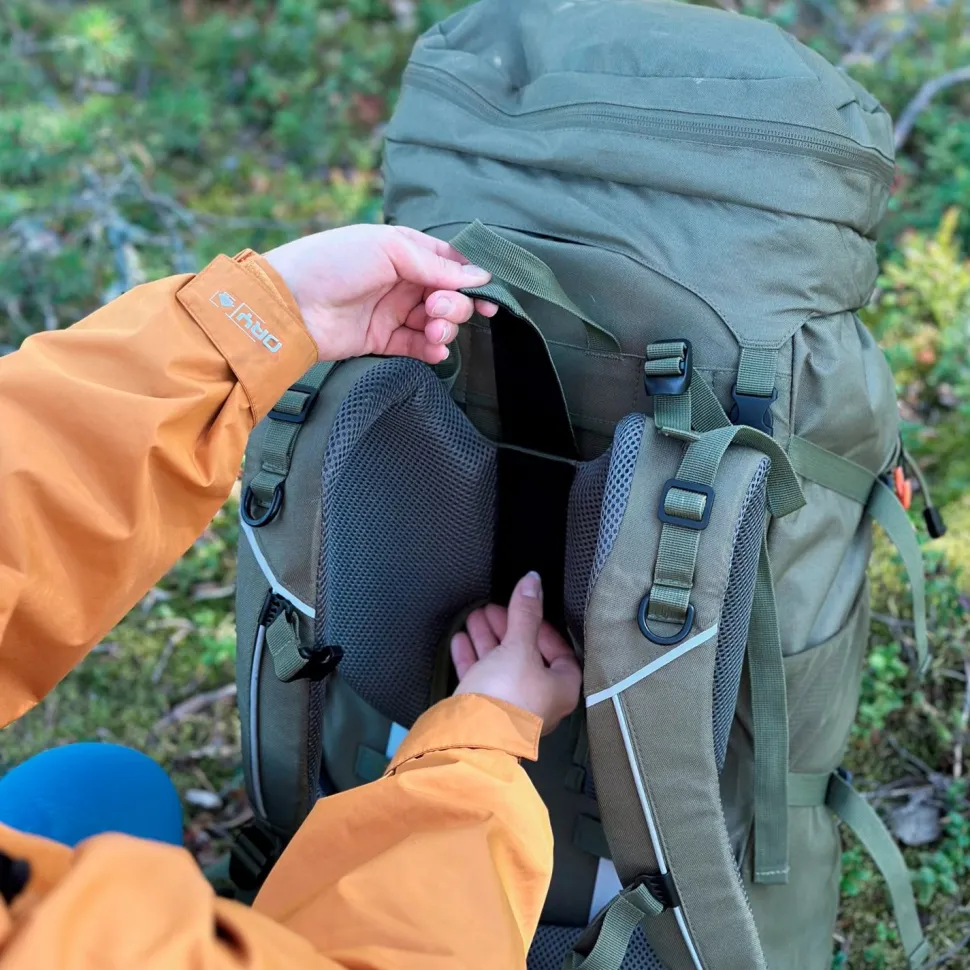 Rinkka Retki 45L Muonio, harmaa