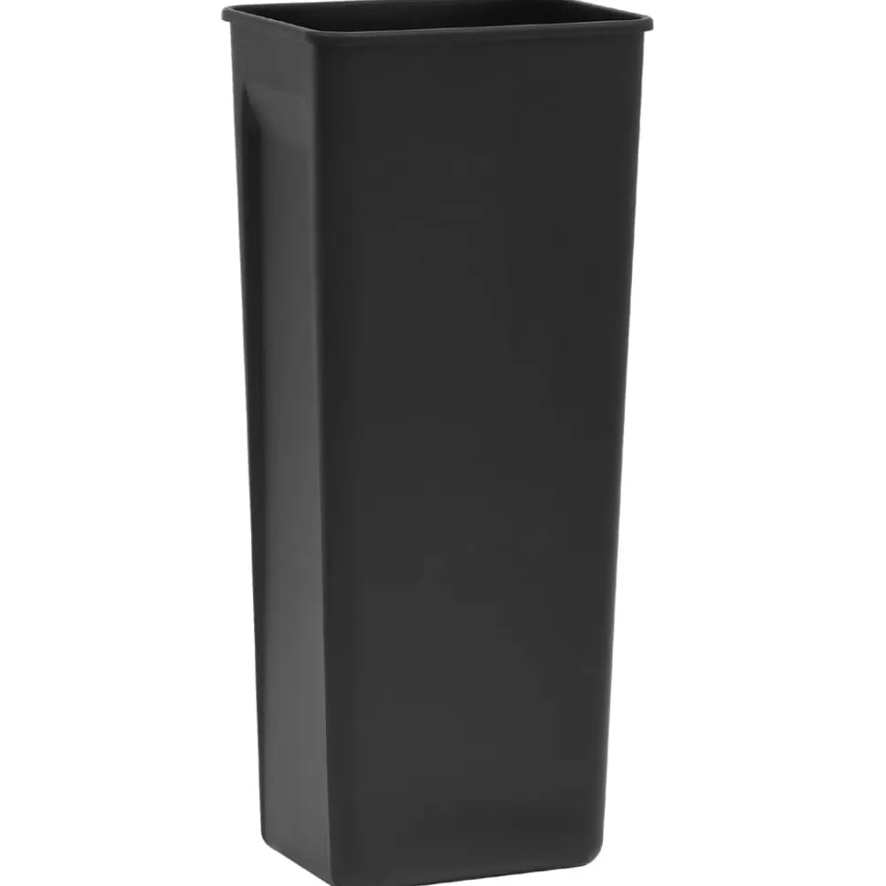 Roskakori polkimella, 30l, ruostumaton teräs, eri värejä