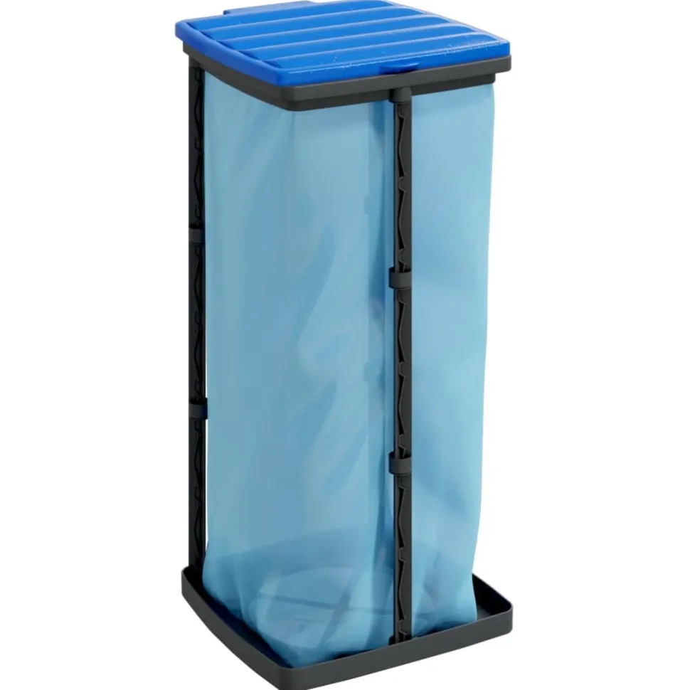 Roskapussipidikkeet 2 kpl sinimusta 60 l PP