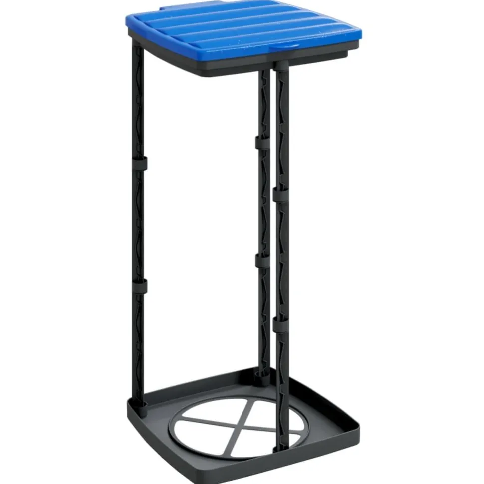 Roskapussipidikkeet 2 kpl sinimusta 60 l PP