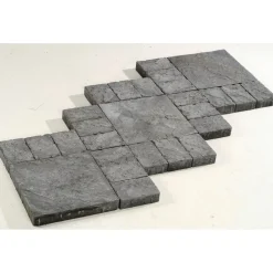 Rustiikkilaatta Rudus 418x418x60mm harmaa