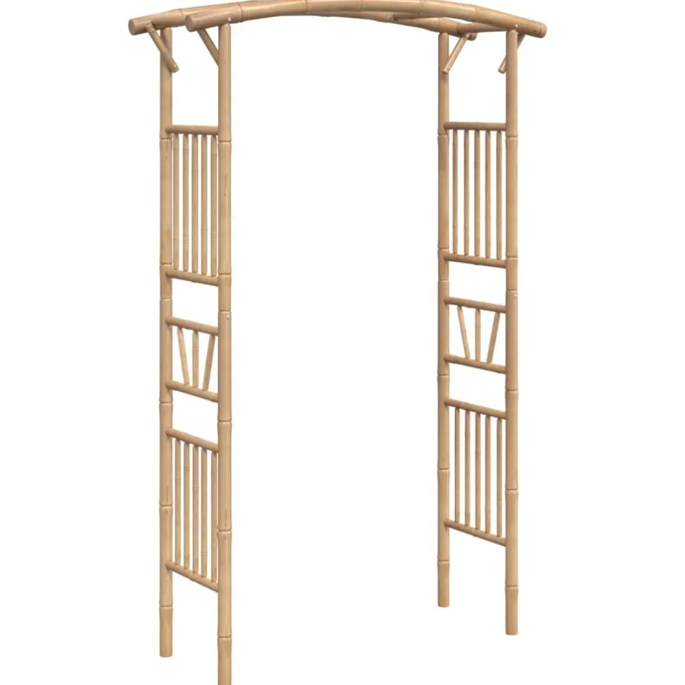 Ruusukaari bambu 118x40x187 cm