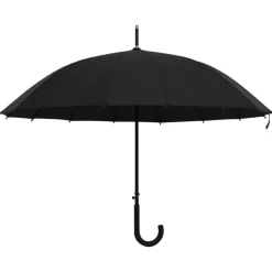 Sateenvarjo automaattinen musta 105 cm